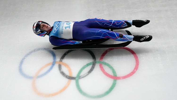 No brakes and split second precision makes luge thrilling to watch Heres how it works