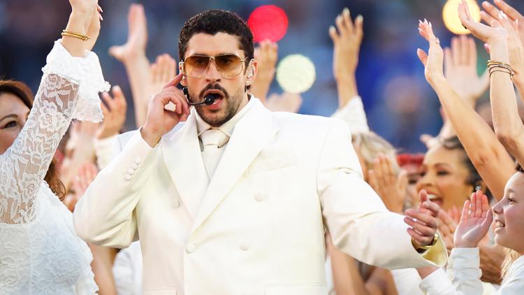 Who was the child in Bad Bunnys Super Bowl halftime show