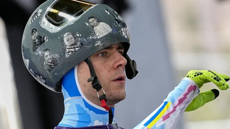Ukrainian skeleton racer out of Winter Games over banned tribute helmet