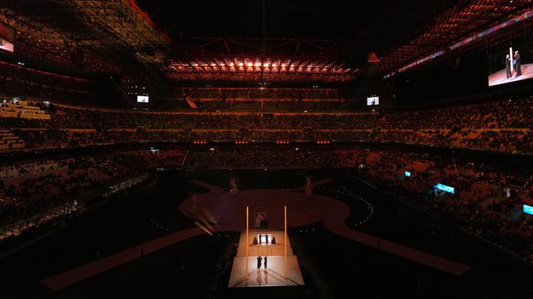 LIVE UPDATES Winter Olympics Opening Ceremony begins kicking off 2026 Games with unique dual site celebration