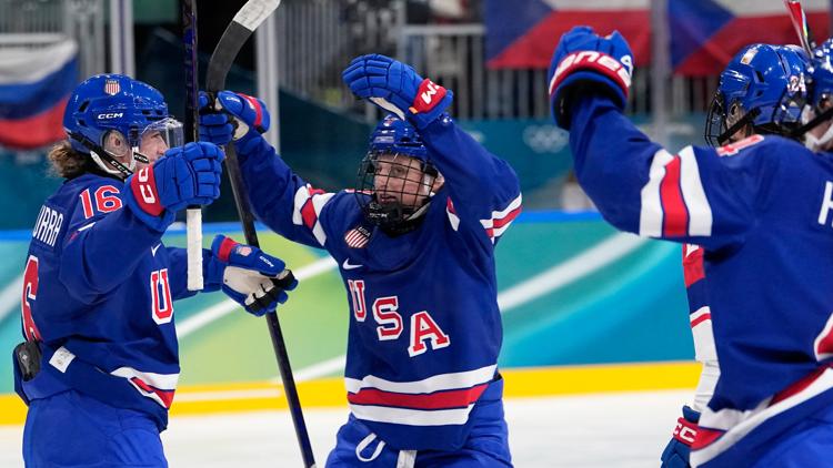 Team USA opens womens Olympic hockey tournament with win over Czechia