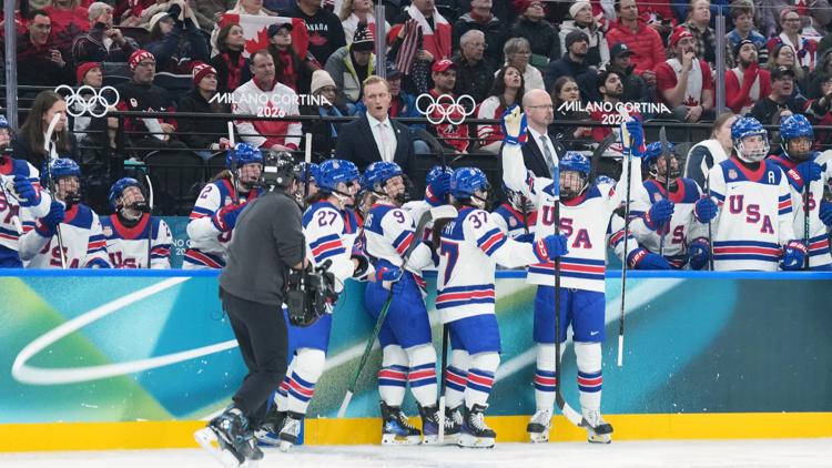Bilka scores 2 and Americans sweep Group A with dominating 5 0 win over Canada