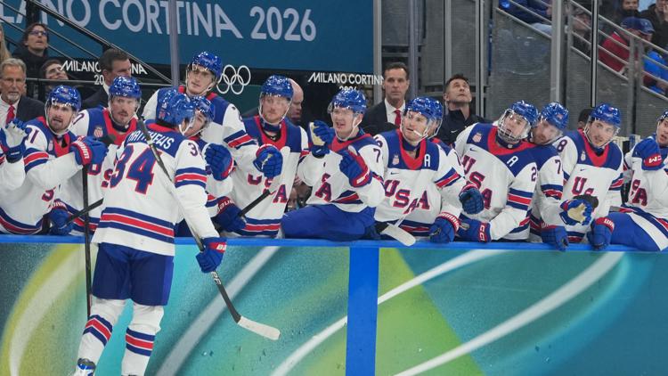 Matthews leads Team USA to dominate Germany 5 1 in Winter Games mens hockey triumph