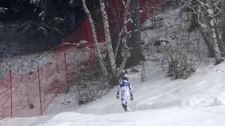 Olympic meltdown Norways Atle Lie McGrath loses gold medal in slalom then control of emotions