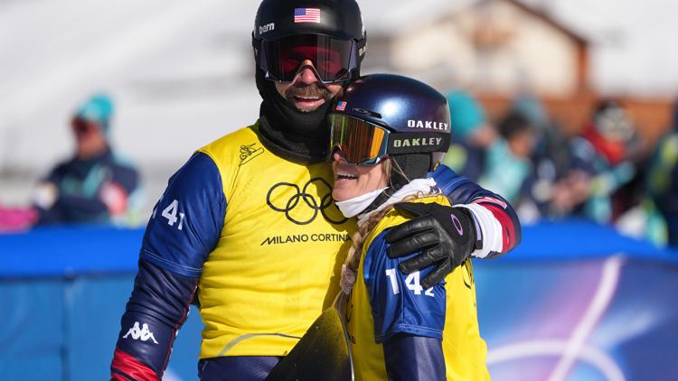 Was Team USA able to defend its title in the 2026 mixed team snowboard cross