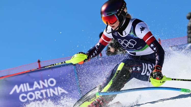 Did Mikaela Shiffrin win a medal in her final event at the 2026 Olympics