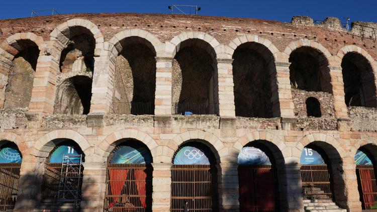 An ancient Roman arena will host the Winter Olympics Closing Ceremony