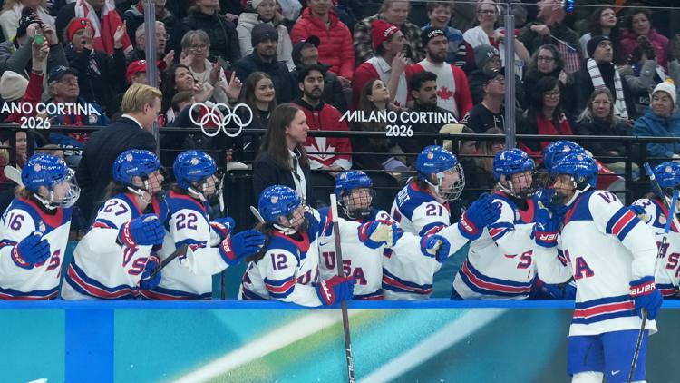 Heres when the USA takes on Italy in the Olympics womens hockey quarterfinal