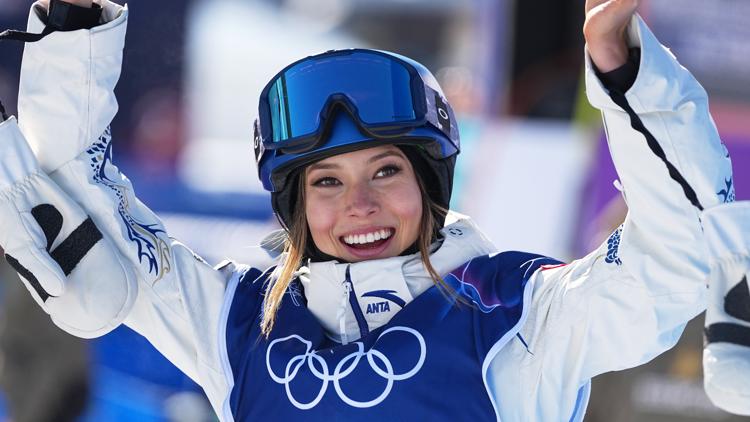 Why does Eileen Gu ski for China instead of the US