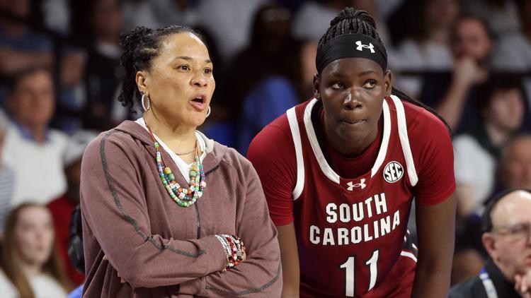 South Carolina survived a Kentucky comeback: Okot’s game-ending layup sealed a 60-56 win