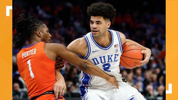 No 1 Duke uses strong 1st half to beat Clemson 73 61 and return to ACC Tournament championship game