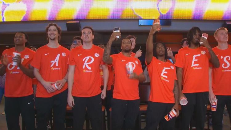 Clemson pulls off a hat trick with its third straight appearance in the NCAA Tournament