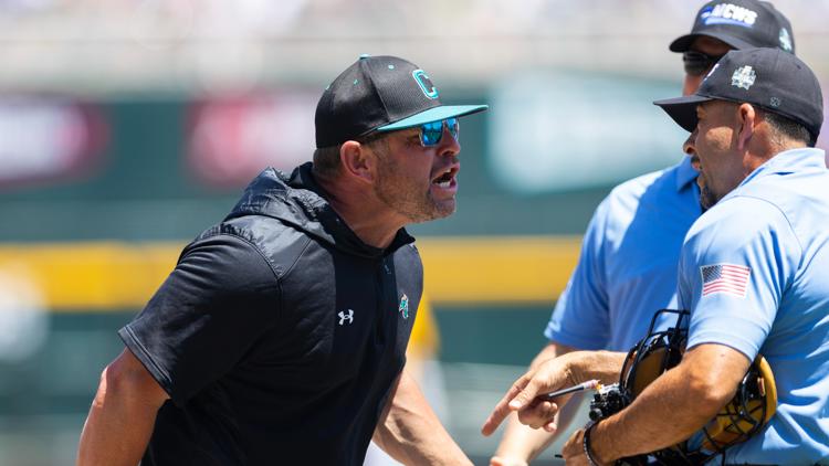 Coastal Carolina head baseball coach Kevin Schnall has options