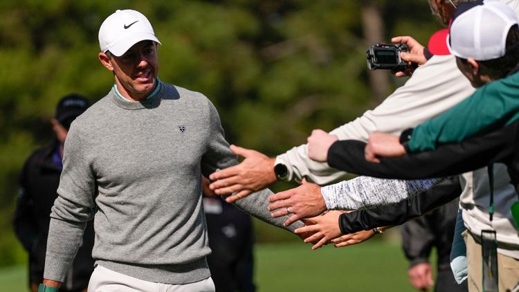 Relaxed and focused Rory McIlroy will see if he can win consecutive Masters titles