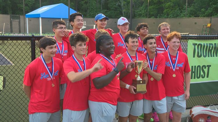 Hammond tennis ends a long drought wins first state championship since 1989