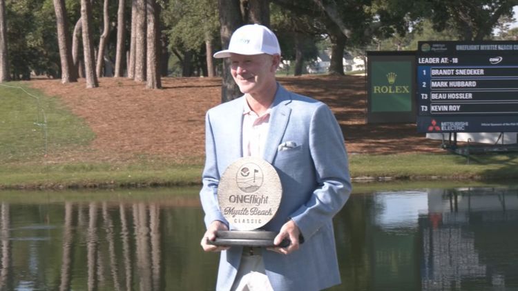 Brandt Snedeker wins OneFlight Myrtle Beach Classic for first PGA Tour title in nearly eight years