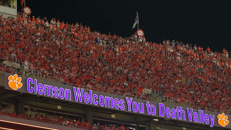 Clemson and LSU set for another night game but in the Baton Rouge location of Death Valley
