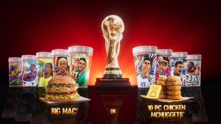 McDonalds announces collectible cups toys for World Cup meals