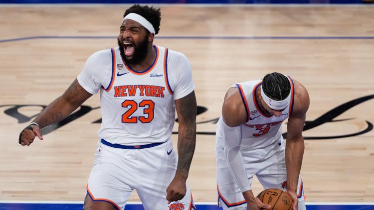 Knicks beat the Spurs 107 106 for 3 1 NBA Finals lead