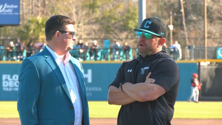 Coastal Carolina Athletics Director Im planning on Kevin Schnall being the Coastal coach for a long time