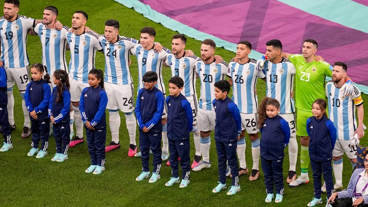 Why do soccer players walk out with kids