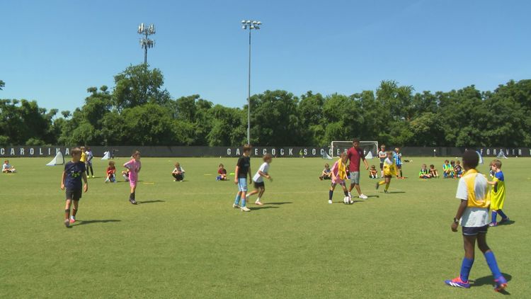 USC youth soccer camp draws another large contingent of eager campers