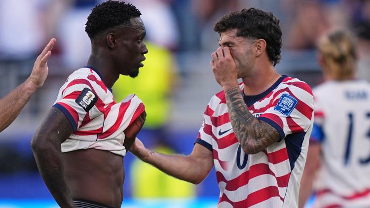 US forward Folarin Balogun got a red card What does that mean for the USMNT