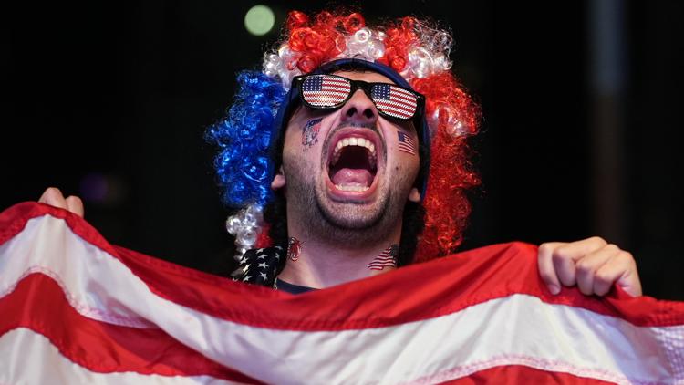What time is the US soccer game today in the World Cup