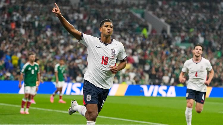 England defeats Mexico to head into World Cup quarterfinals