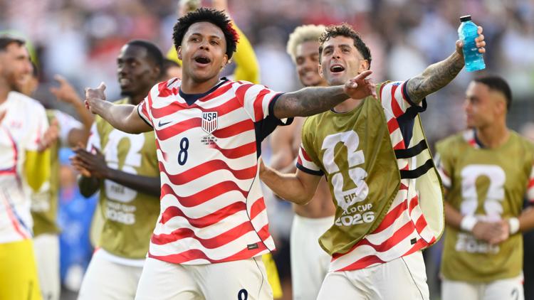 If the US wins in the round of 16 who would they play next