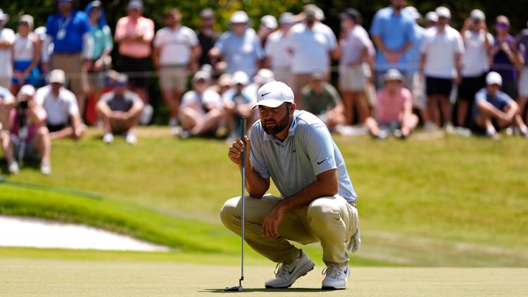 Scottie Scheffler back to his dominant self and opens PGA Tour postseason with eight shot win