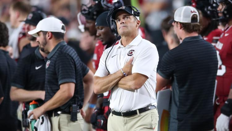 South Carolina falls at home to Mississippi State 41 34 in the SEC opener
