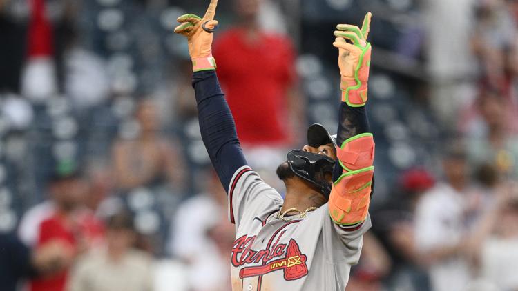 Acuna makes history as the Braves shut out the Nationals 9 0