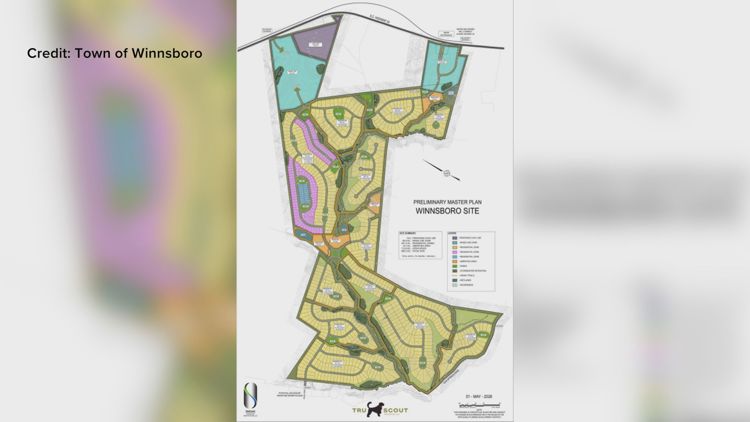 Winnsboro approves rezoning for 1600 unit housing project off Highway 34